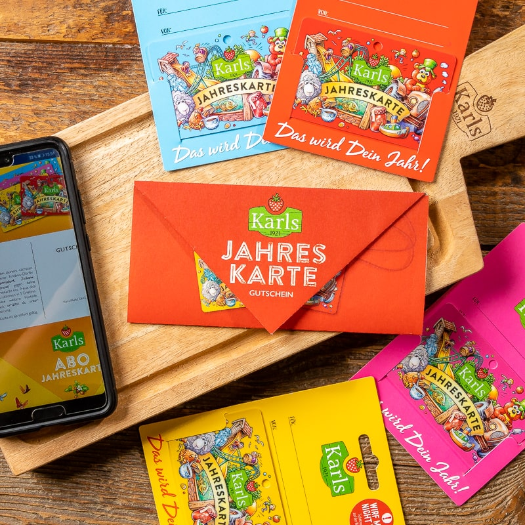Ticket-Gutschein "Karls Jahreskarte"