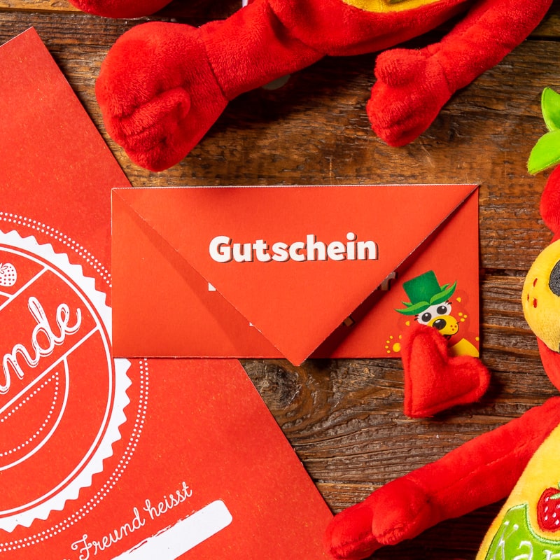 Geschenk-Gutschein Kuscheltierfabrik
